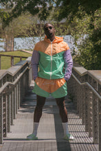 Load image into Gallery viewer, Live Above wave runner windbreaker - Georgia Peach
