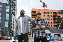 Load image into Gallery viewer, Cozy Woven Flannel - Black/White