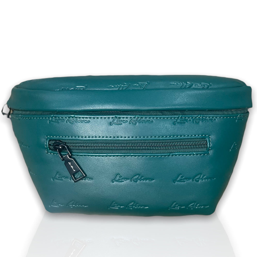 LA crossbody bag- Midnight Green