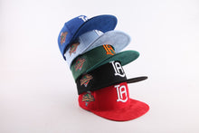 Load image into Gallery viewer, LA World Series Snapback- Carolina Blue Suede
