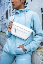 Load image into Gallery viewer, Cozy Live Above EYDSBL Hoodie V2- Pale Blue
