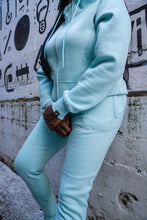 Load image into Gallery viewer, Cozy Live Above Joggers V2- Pale Green
