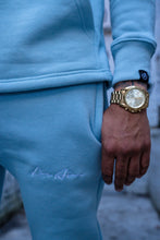 Load image into Gallery viewer, Cozy Live Above Joggers V2- Pale Blue
