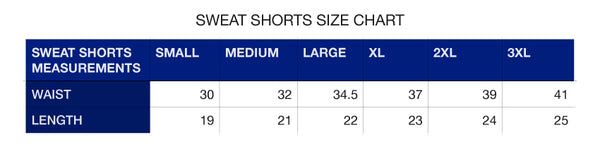 Live above size chart